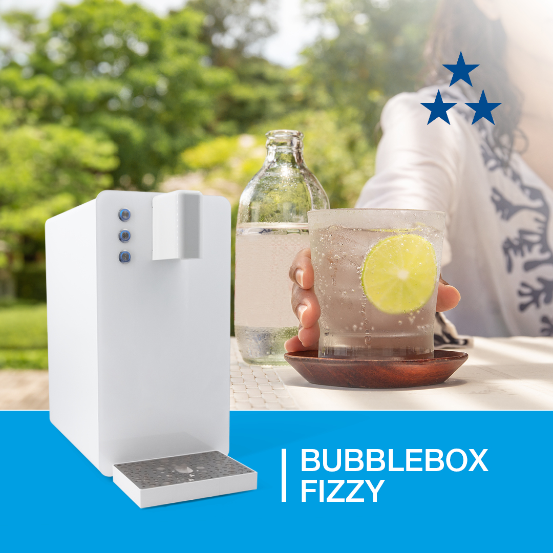 Stylish, performant, customizable – The new BubbleBox Fizzy is a game-changer for water carbonation 